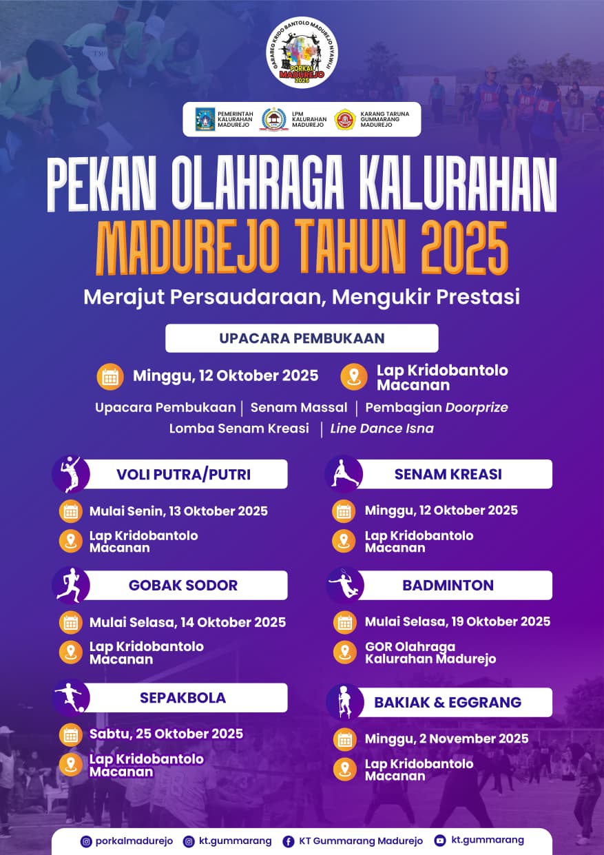 Pekan Olahraga Kalurahan Madurejo
