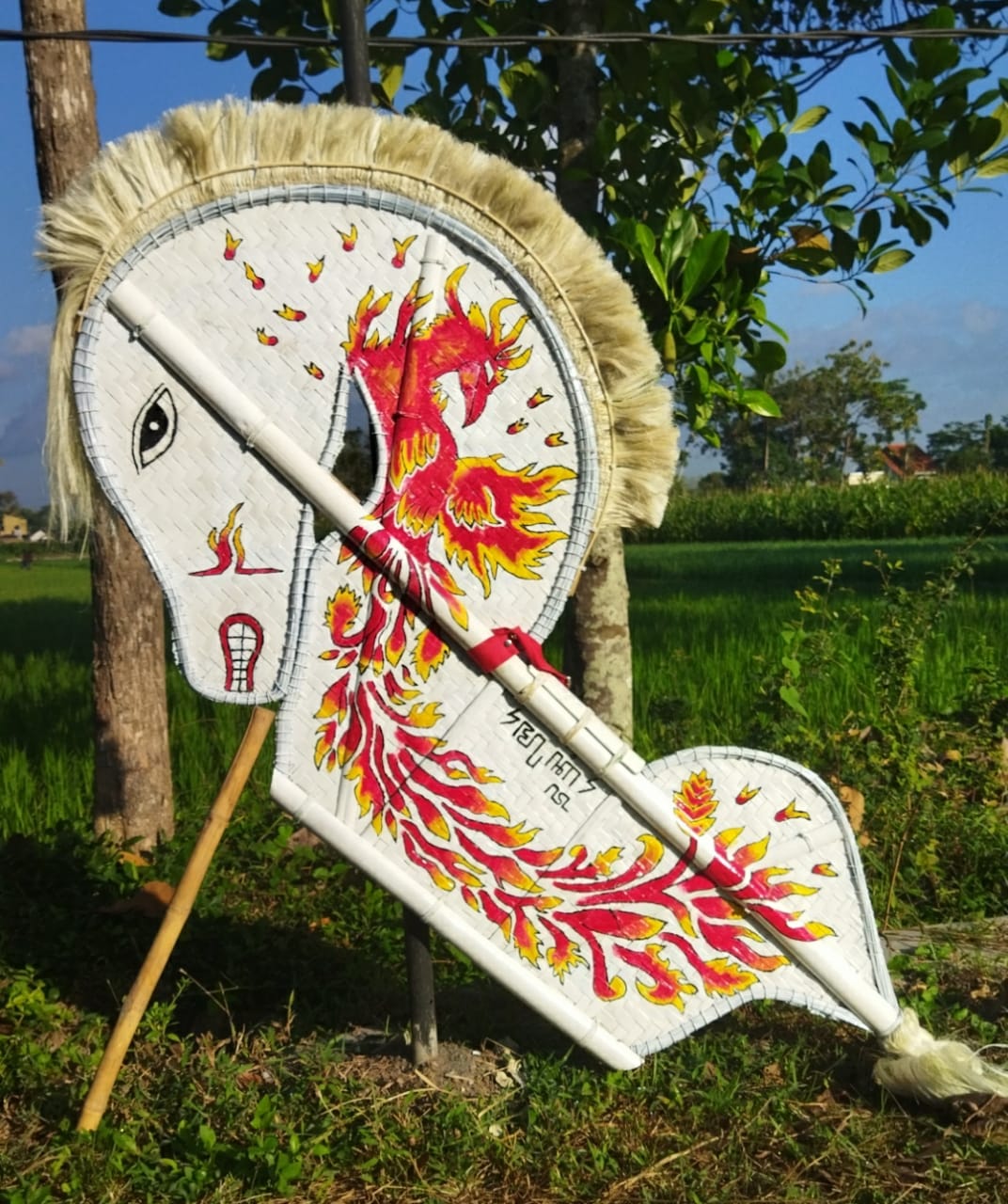 kerajinan bambu-kuda kepang