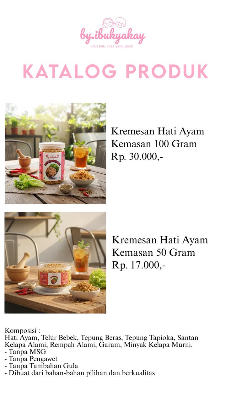 Kremes hati ayam IBUKYAKAY