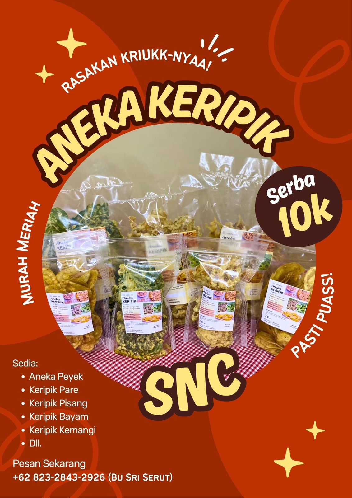 Aneka keripik SNC